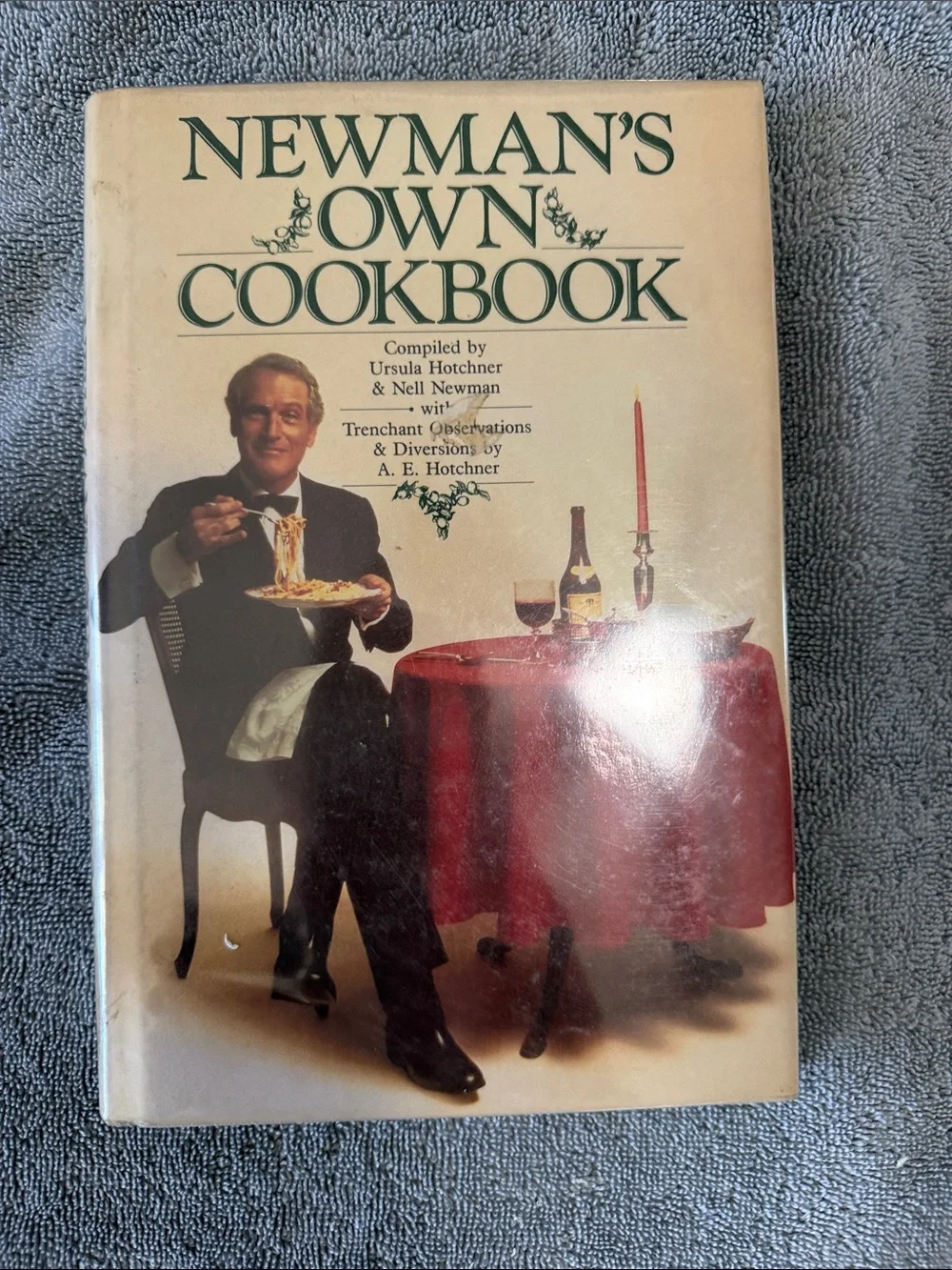 Newman's Own Cookbook - Two Vintage Hardcover Copies